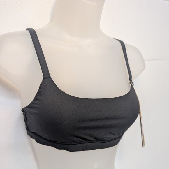 SKIMS Other - NWT SKIMS Scoop Bralette - ONYX - M